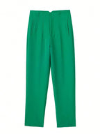 Calça Feminina Elegante Verde 14