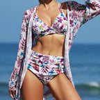 Conjunto Biquíni e Saída de Praia Branco 06