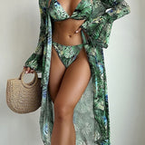 Conjunto Biquíni e Saída de Praia Hortênsia