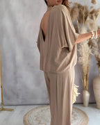 Conjunto Feminino Bege 2