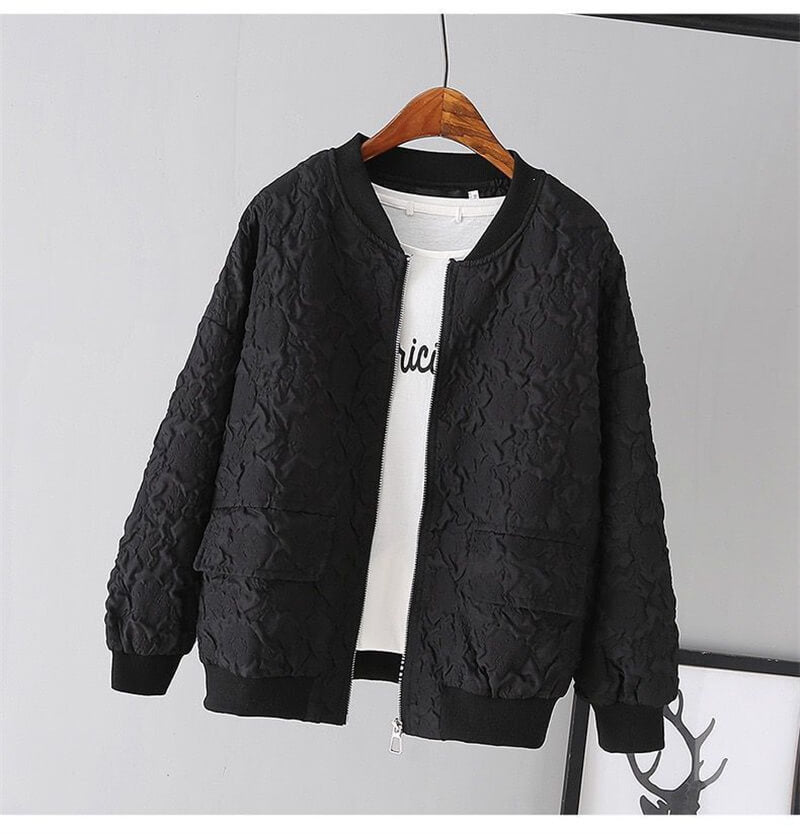 Jaqueta Bomber Feminina Preto 3