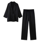 Conjunto Feminino Elegante Preto 03