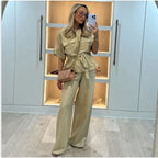 Conjunto Feminino Cáqui 01