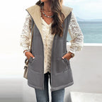 Colete Feminino Forrado Cinza 7