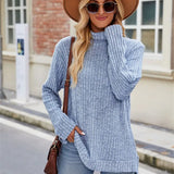 Suéter Feminino Gola Alta Heline