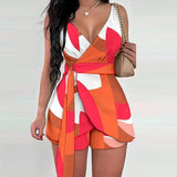 Macacão Curto Estampado Orla