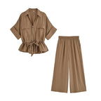 Conjunto Feminino MARROM 06