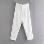 Calça Feminina Elegante Branco 4