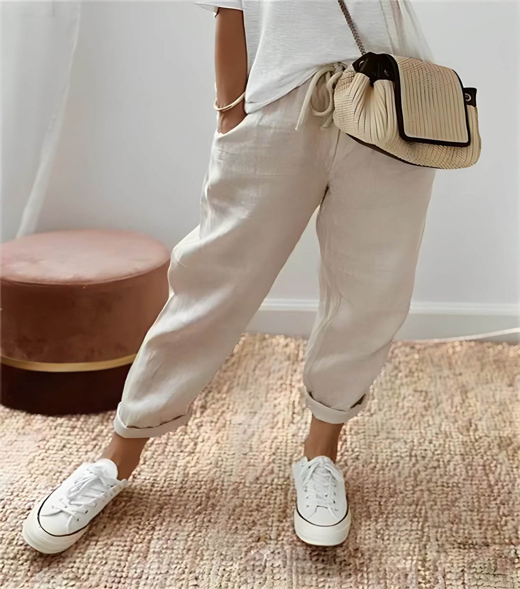 Calça Casual Bege 2