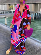 Vestido Longo Rosa 10