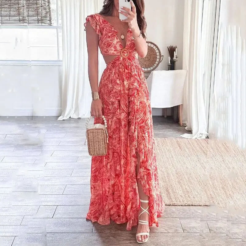 Vestido Longo Vermelho 1