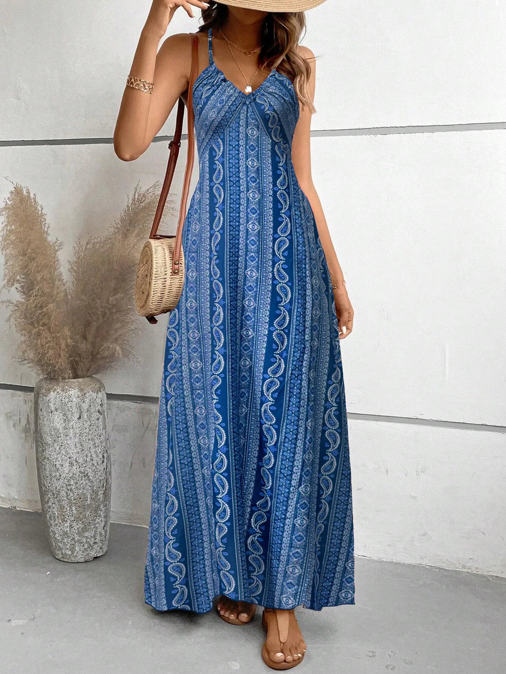 Vestido Longo Boho Maré