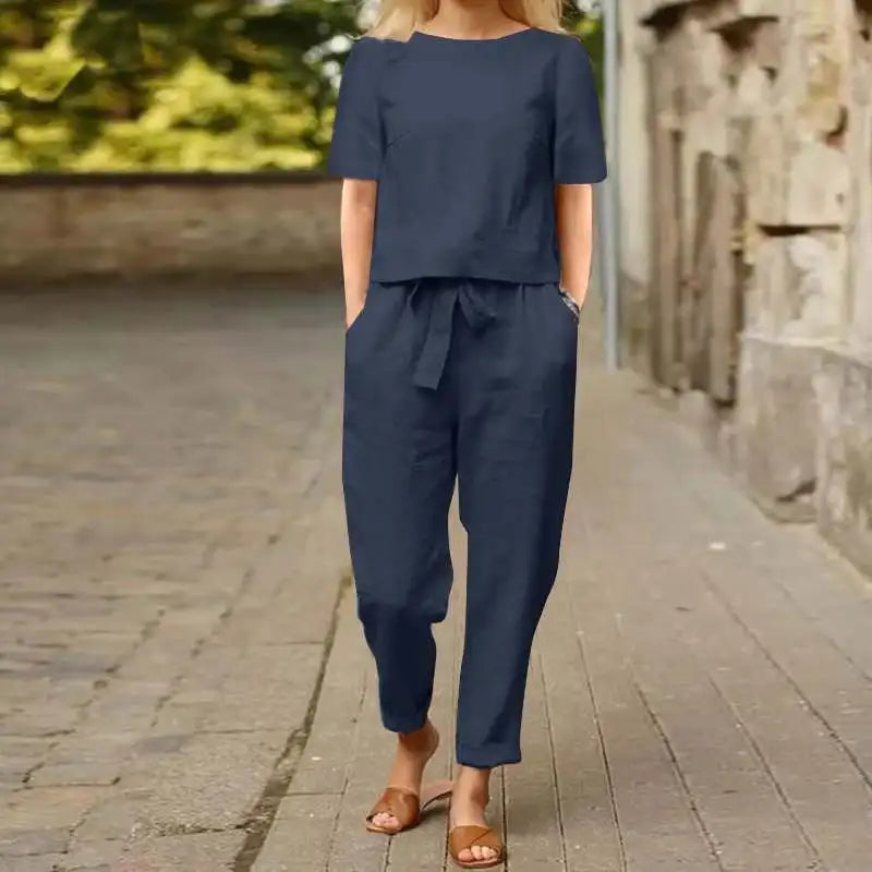 Conjunto Feminino Azul 7