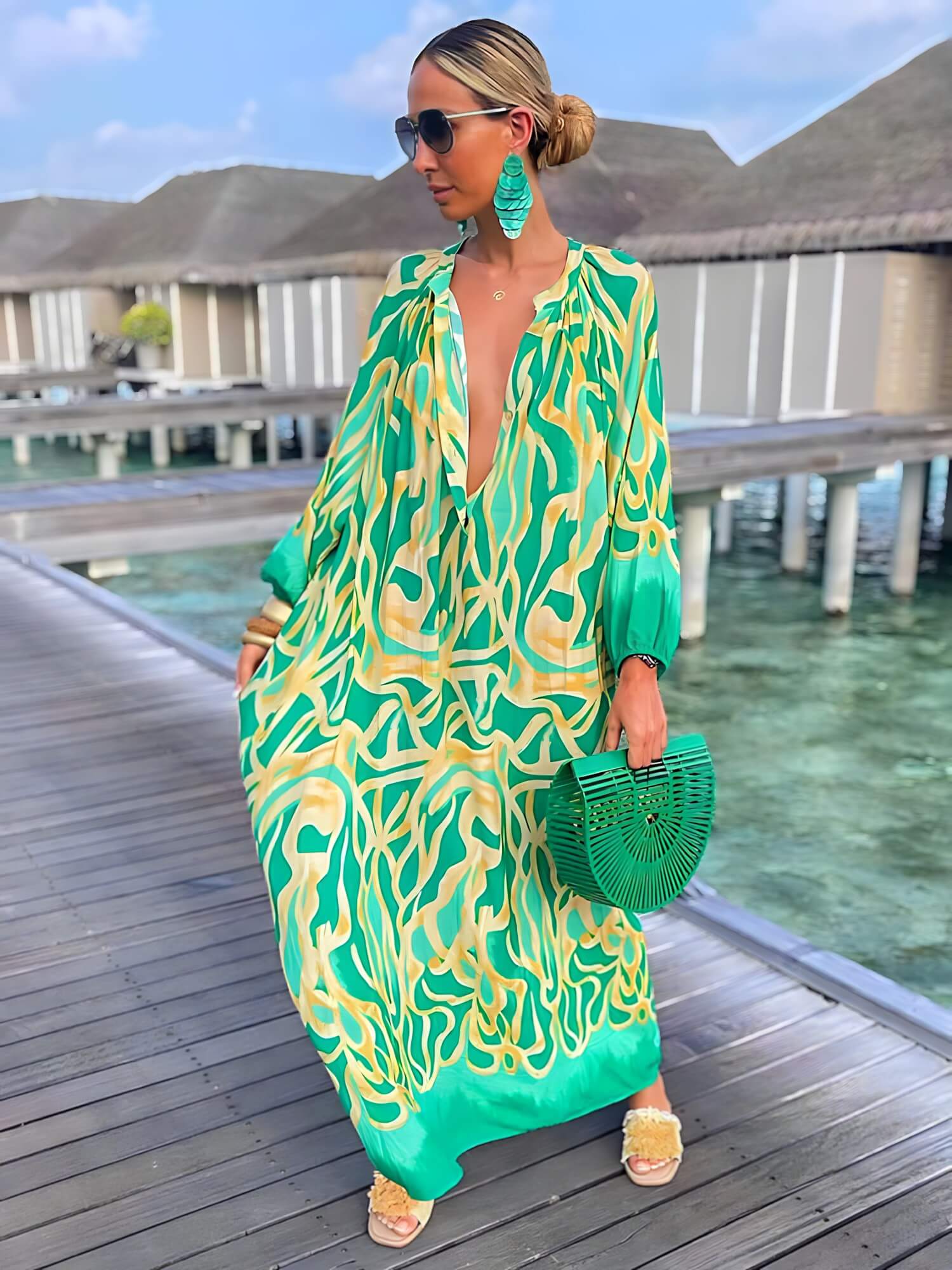 Vestido Longo Verde 1