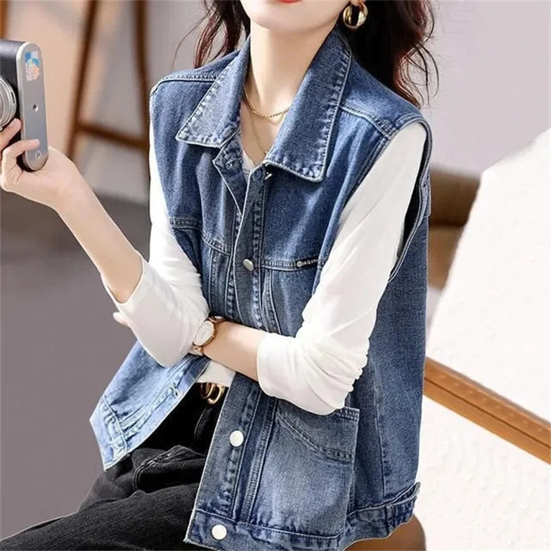 Colete Feminino Azul 4