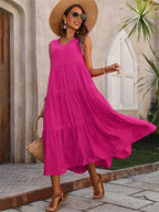 Vestido Midi Rosa 06