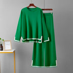 Conjunto Feminino de Malha Verde 12