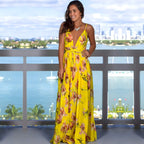 Vestido Longo Amarelo 5