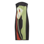 Vestido Longo Tubo Verde Menta 03