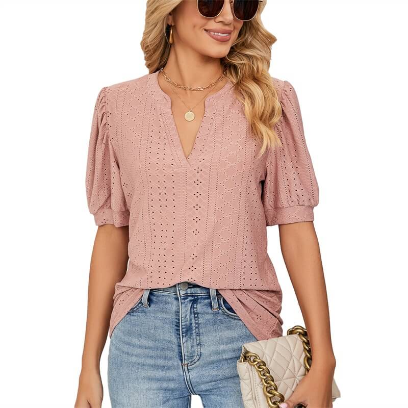 Blusa Casual Gladíolo Rosé / P 49