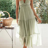 Vestido Longo de Chiffon Kaelin