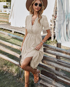 Vestido Mídi Casual Liora