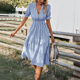 Vestido Mídi Casual Liora