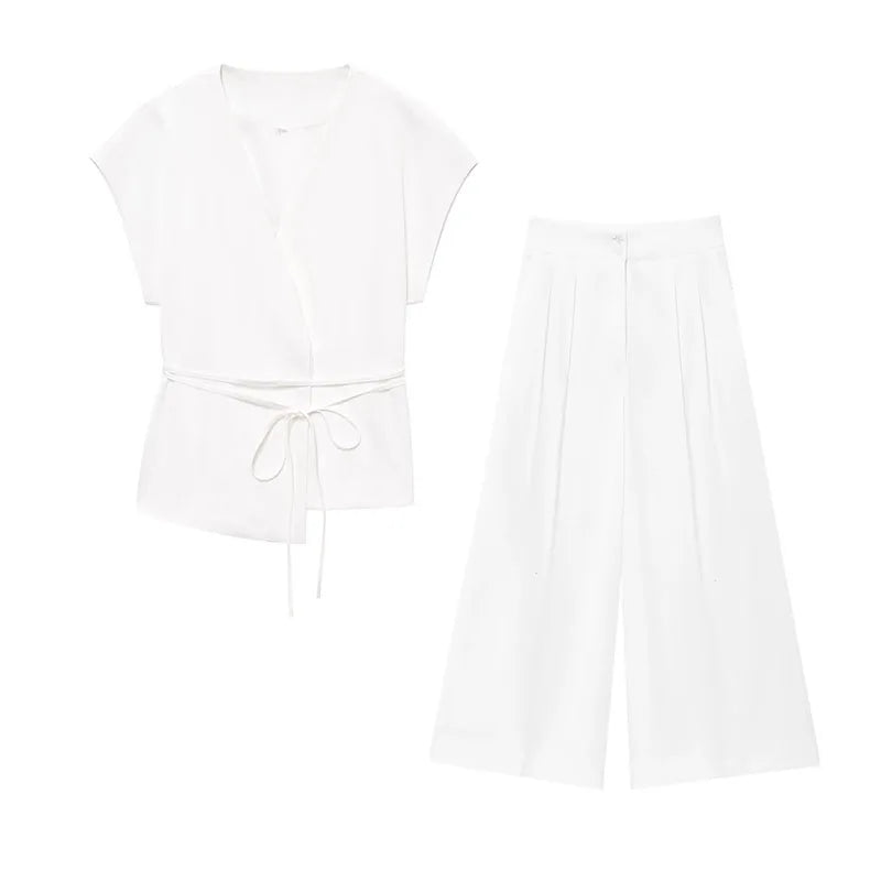 Conjunto Feminino Branco 05