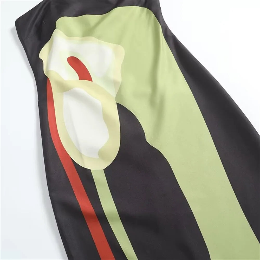 Vestido Longo Tubo Verde Menta 05