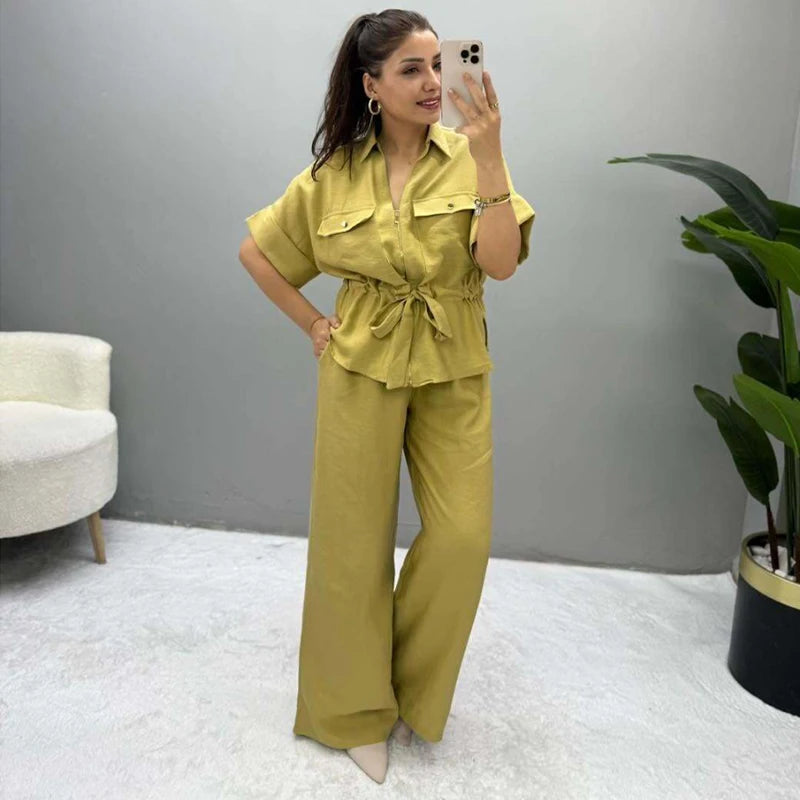 Conjunto Feminino Mostarda 03