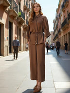 Conjunto Feminino Marrom 03