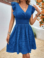 Vestido Curto Azul 4