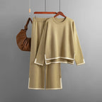 Conjunto Feminino de Malha Cáqui 13