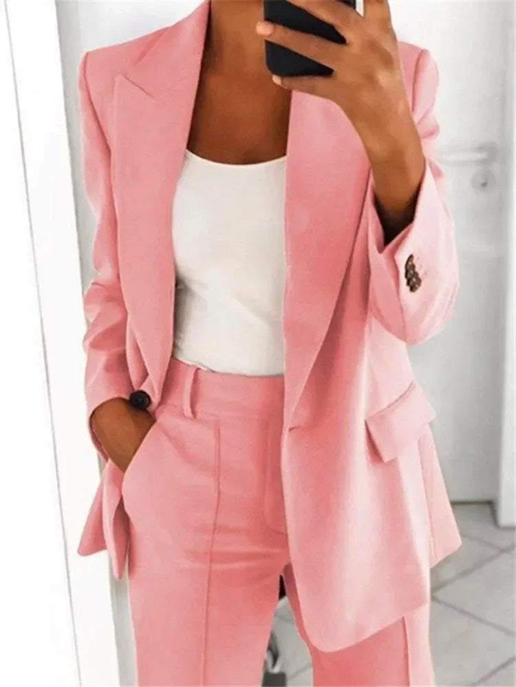 Blazer Casual Rosa 06