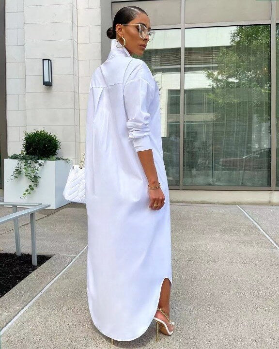 Vestido Camisa Longa Olímpia 01