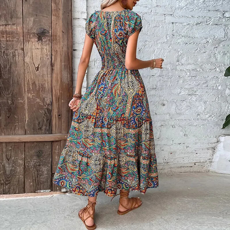 Vestido Longo Colorido 2