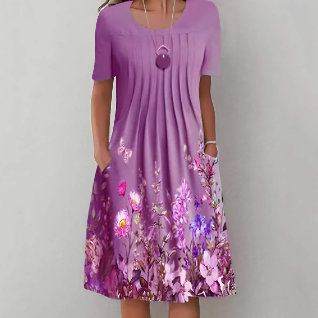 Vestido Mídi Lilás 3