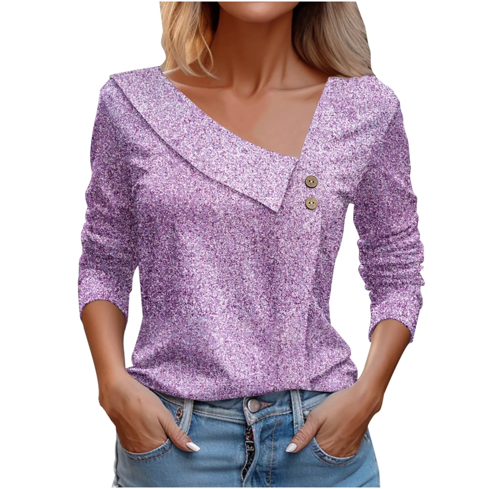 Blusa Casual Lilás 06