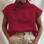Blusa de Casimira Vermelho 6