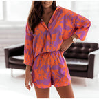 Conjunto Feminino Rosa e Roxo 4