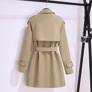 Casaco Feminino Trench Cáqui 3