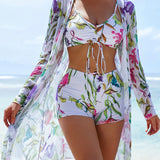 Conjunto Biquíni e Saída de Praia Breezy