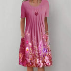 Vestido Mídi Rosa 4