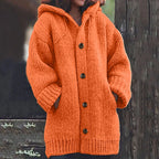 Casaco Feminino de Lã Laranja 7