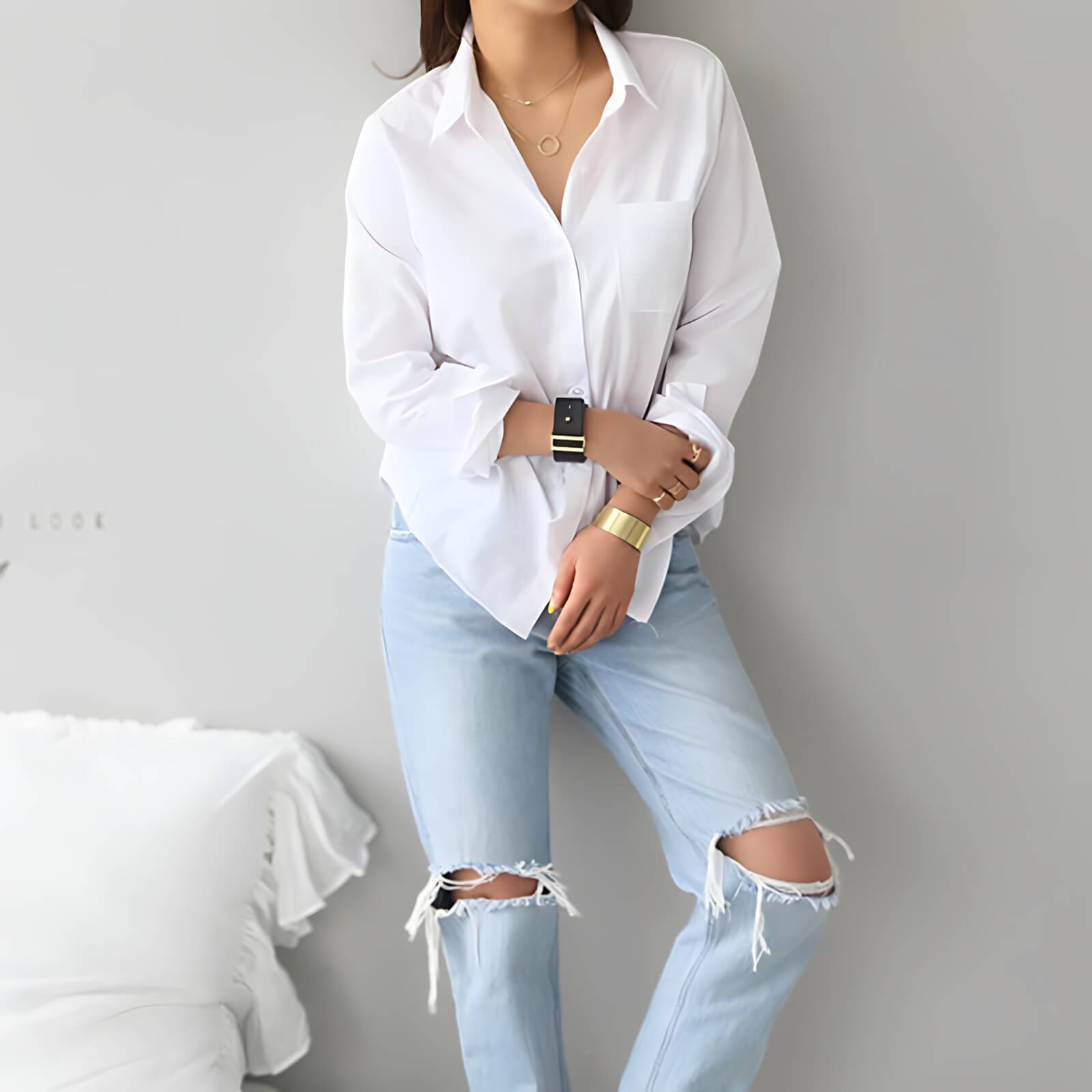 Camisa Básica Branco 2