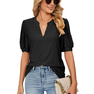 Blusa Casual Gladíolo Preto / P 49