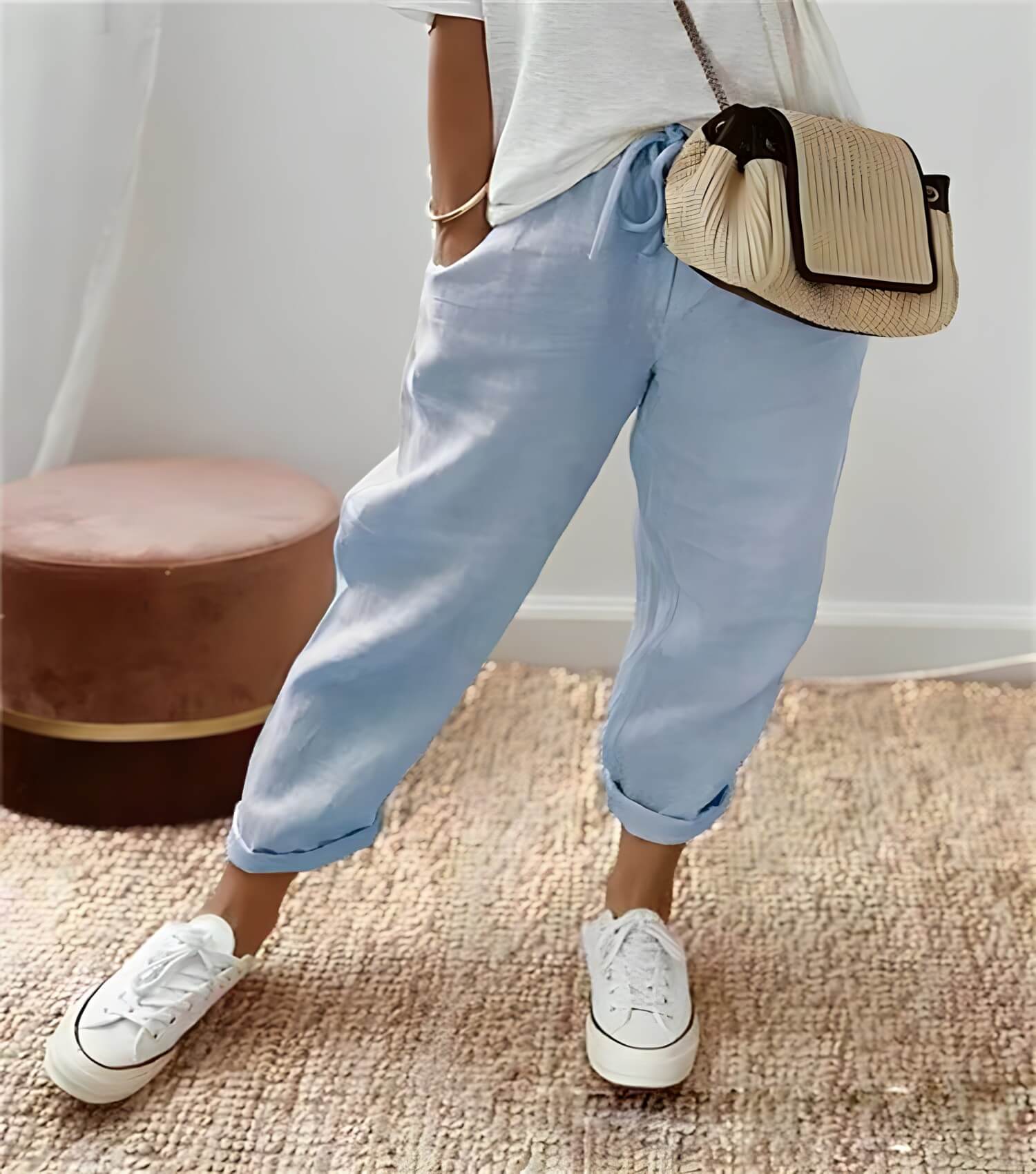 Calça Casual Azul 1