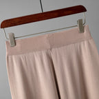 Conjunto Feminino de Malha Bege 18