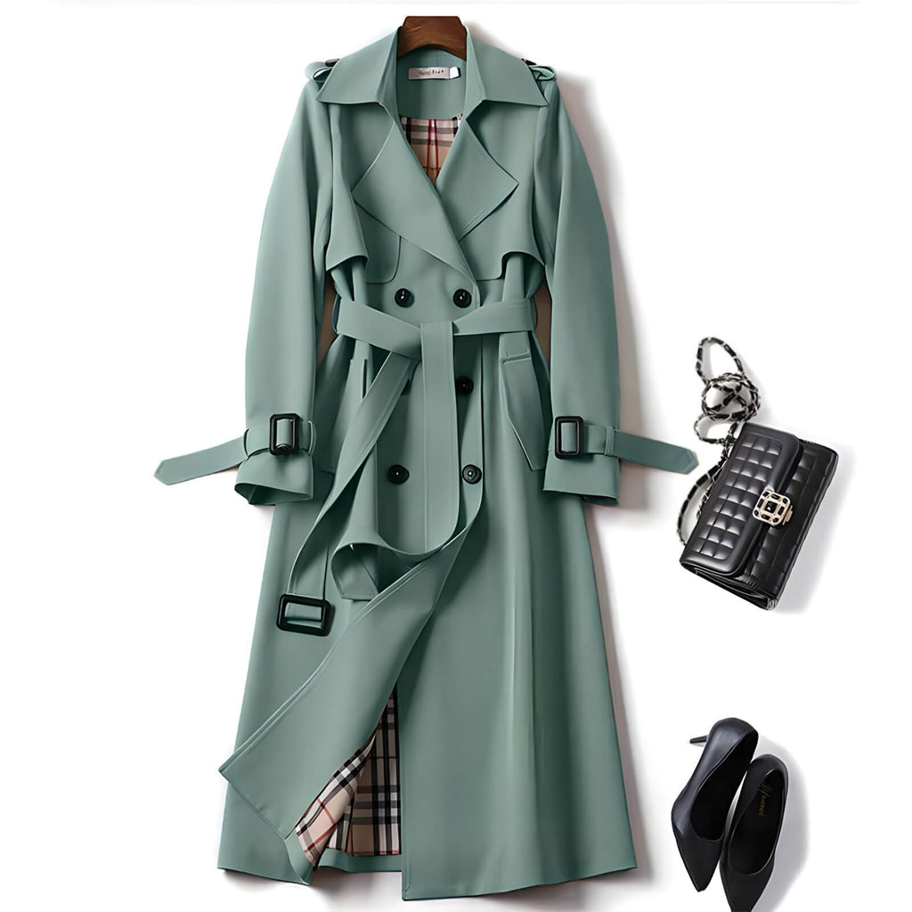Casaco Feminino Trench Verde 8