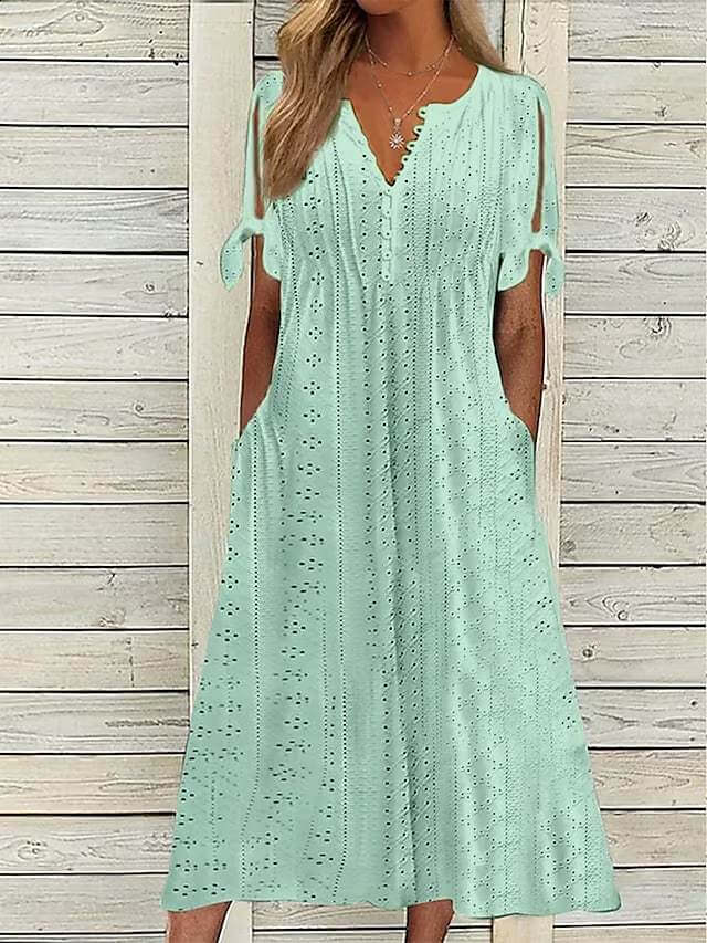 Vestido Mídi de Laise Verde 2